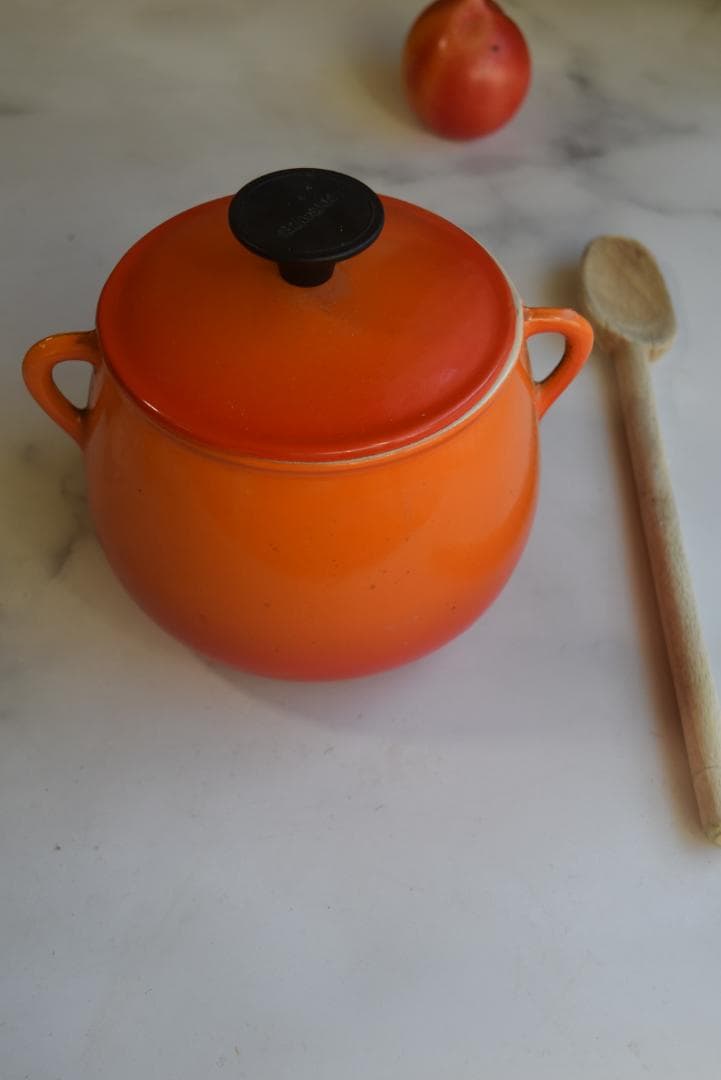 美品　クーザンス ビーンズポット　フランスヴィンテージ　廃盤　クルーゼ