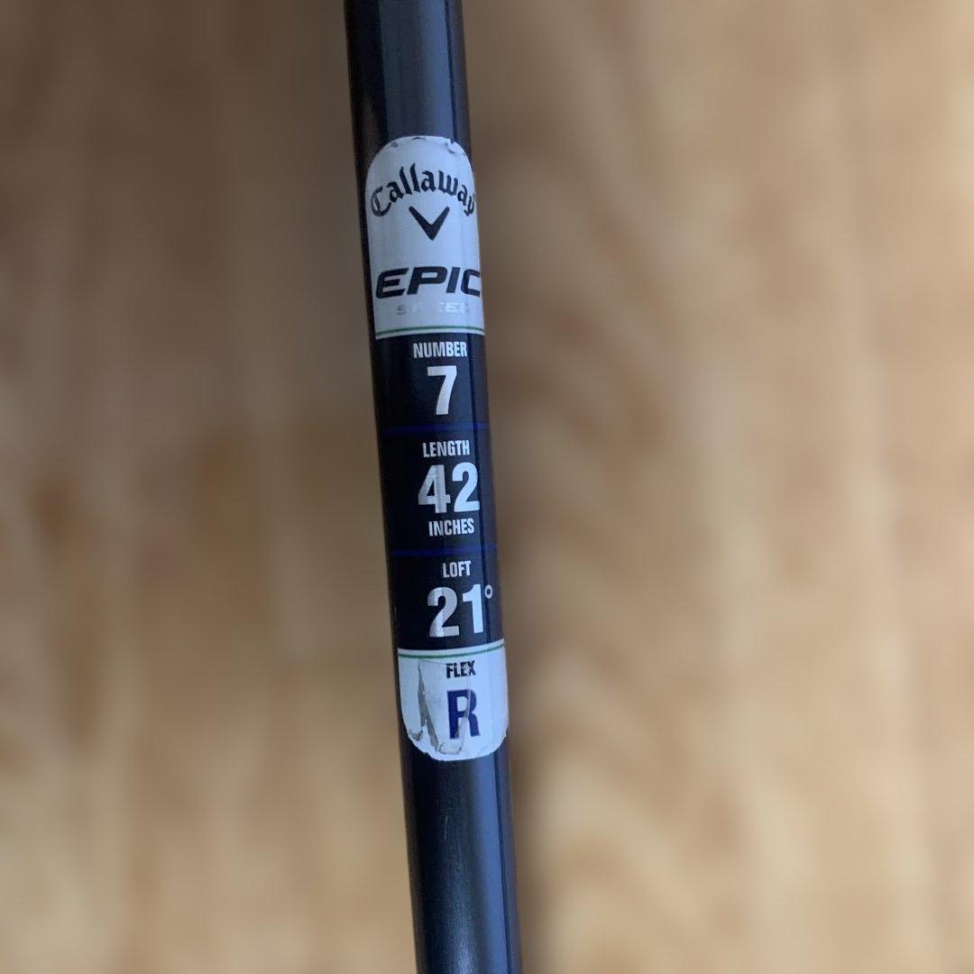 専用Callaway Epic Speed 7W21度フェアウェイウッド50R