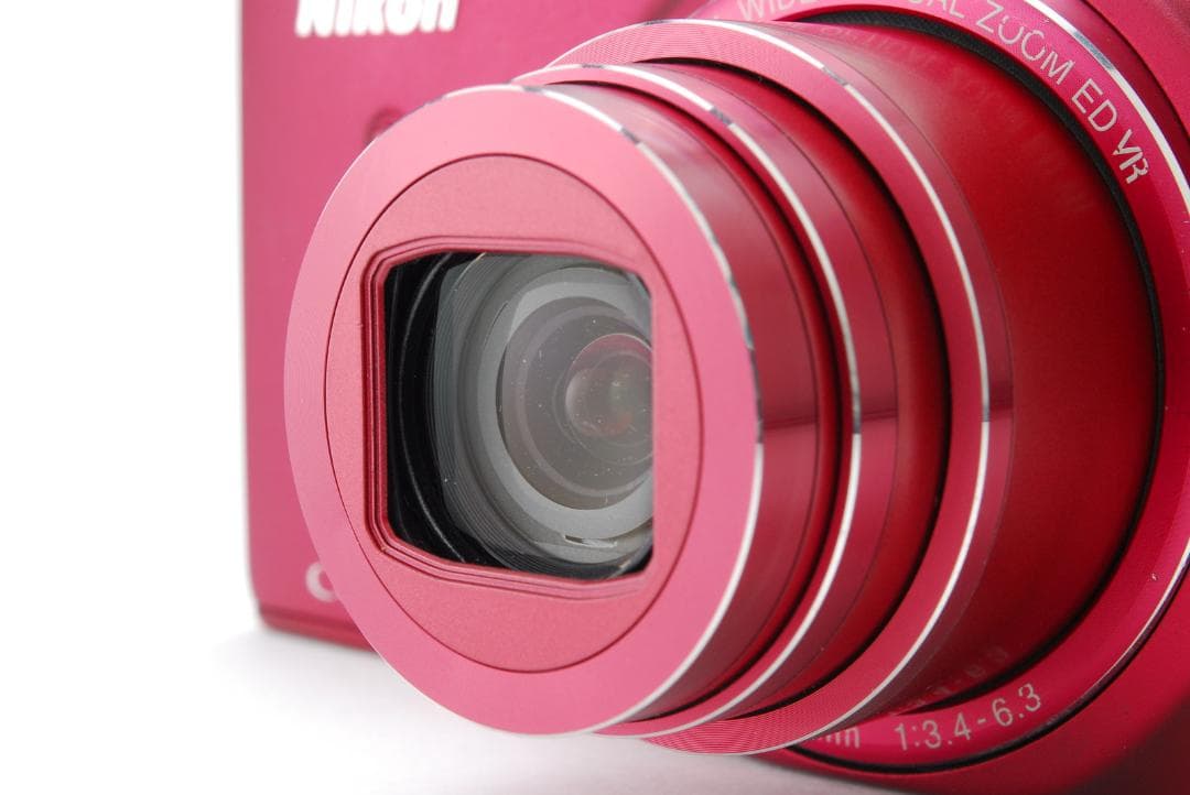 Nikon COOLPIX s9500 赤 22倍ズーム デジタルカメラ