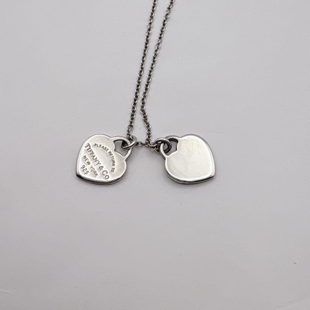 美品✨ TIFFANY&Co. リターン トゥ ティファニー ダブルハート