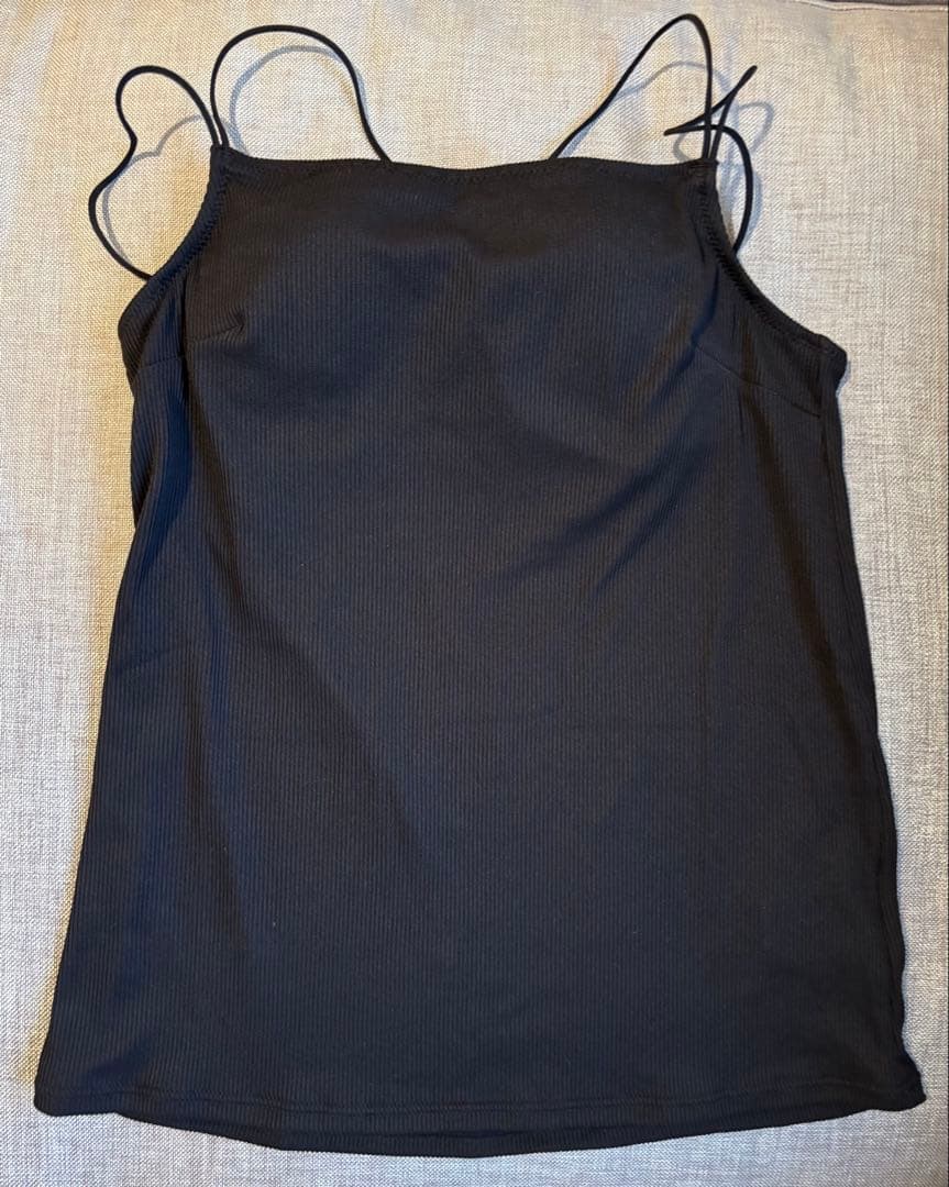 IEDIT福田麻琴さんコラボ リブ素材のスイムウェア3点セット　M