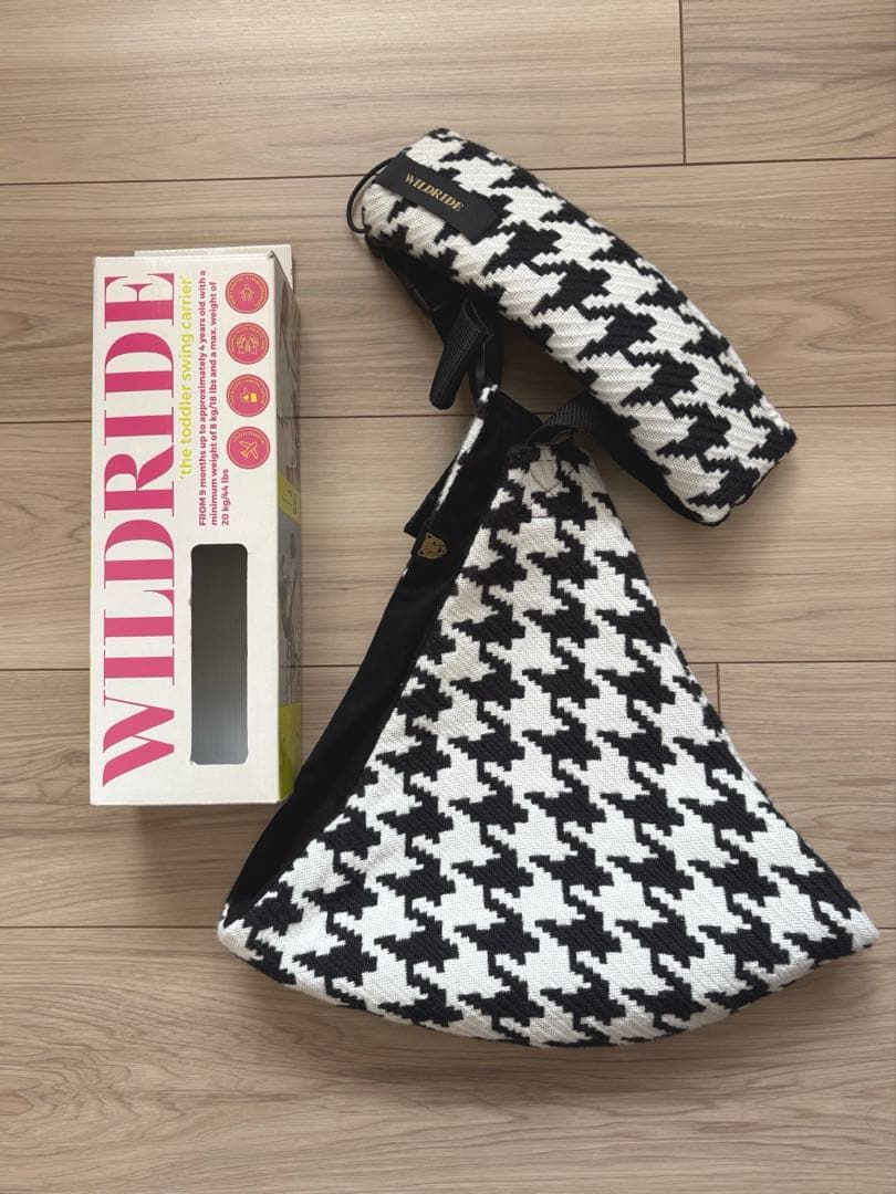 WILD RIDEワイルドライド　千鳥柄