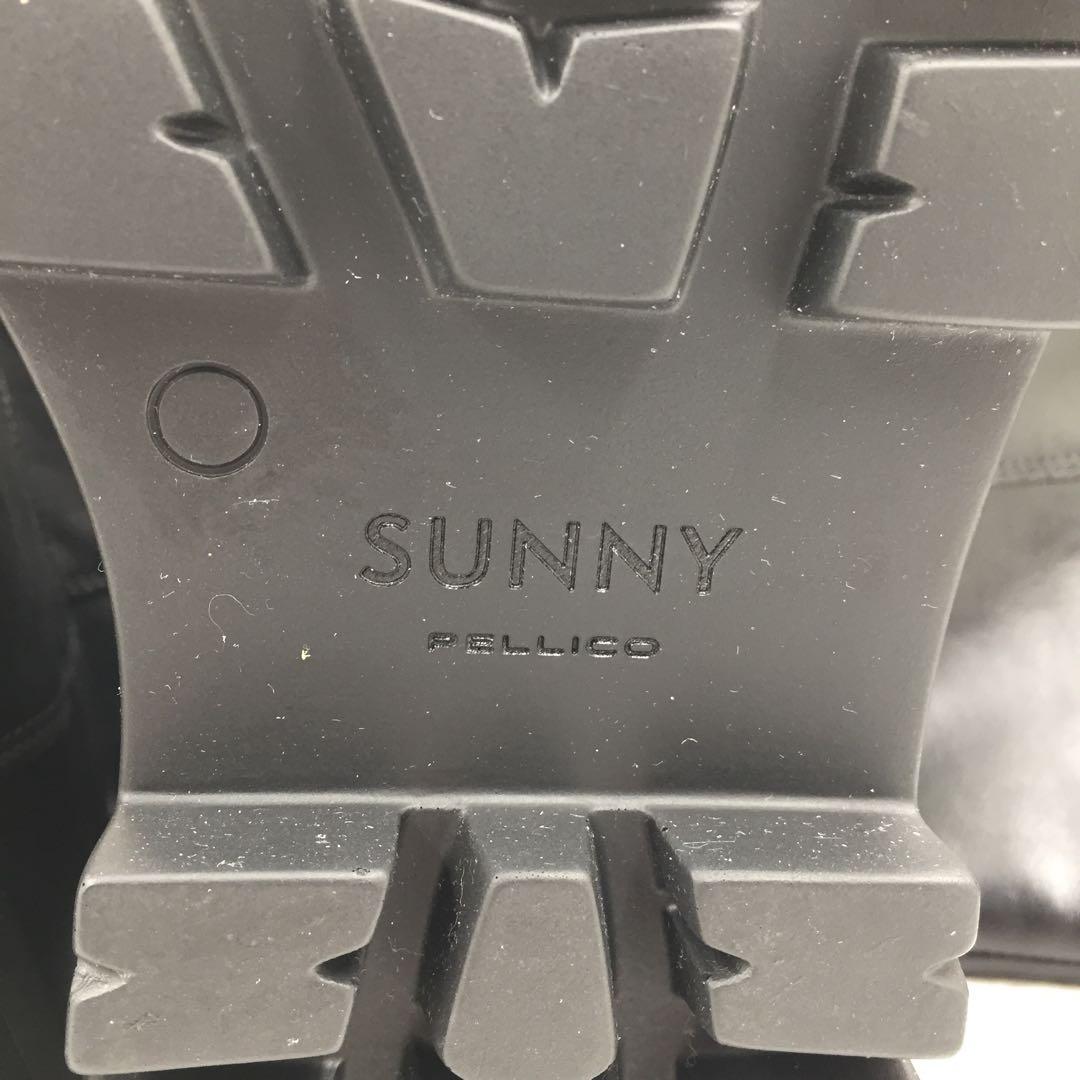 【美品】 PELLICO SUNNYペリーコサニー厚底ロングブーツ黒24.5cm