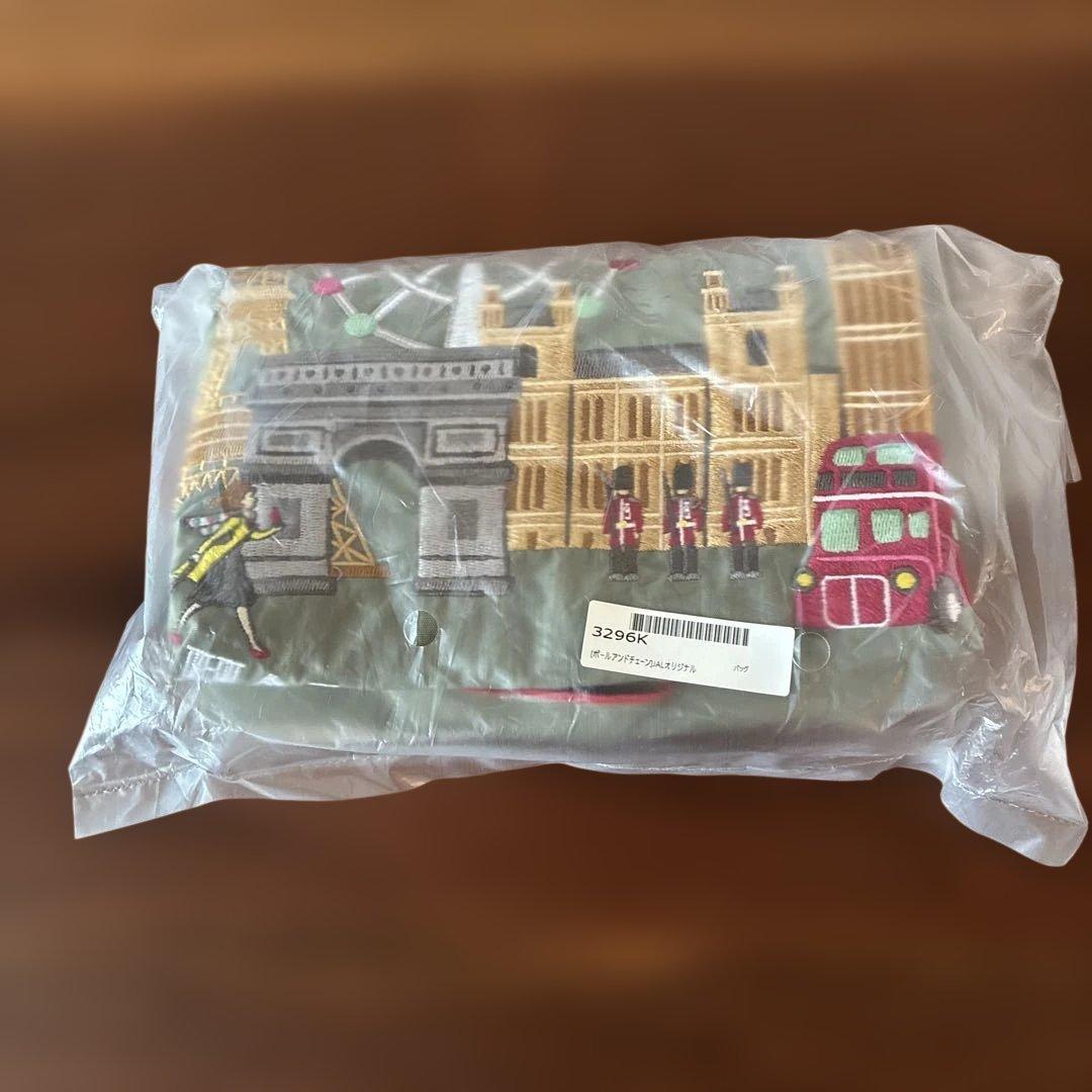 ボールアンドチェーン　JAL オリジナルエコバッグ グレー