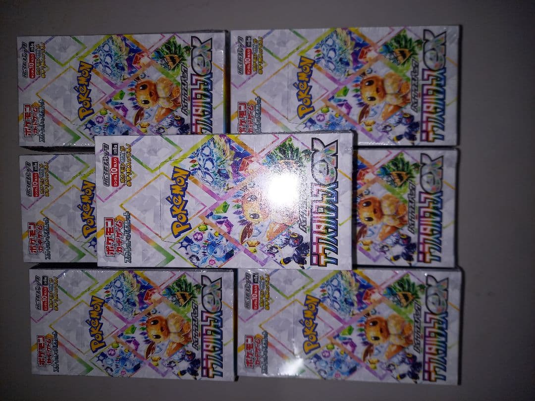 ポケモンカード　テラスタルフェス７箱