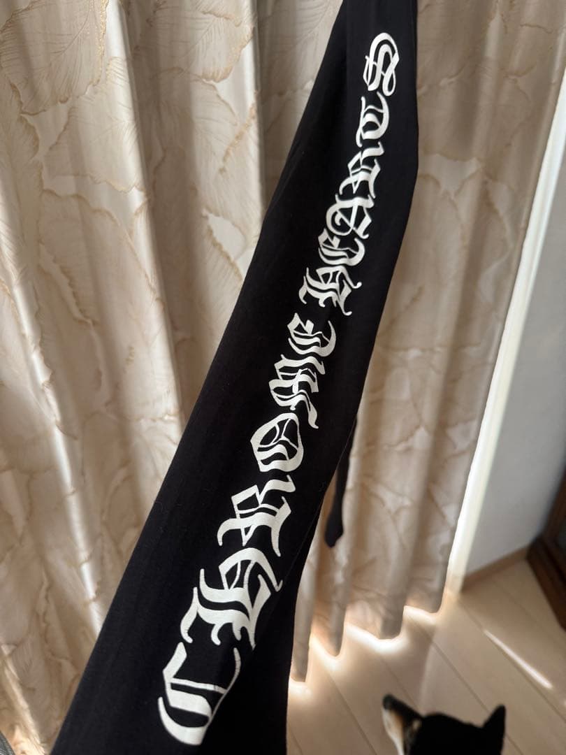 CHROME HEARTS クロムハーツ ロゴプリントレギンス パンツ ブラック