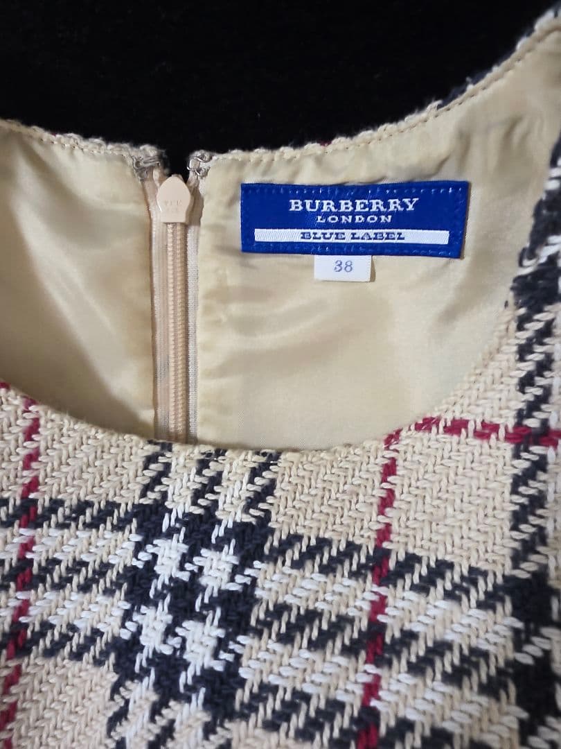 バーバリーブルーレーベルワンピース　38