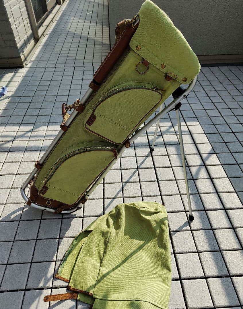 木の庄帆布 キャディバッグ　ミズノ フレームウォーカー