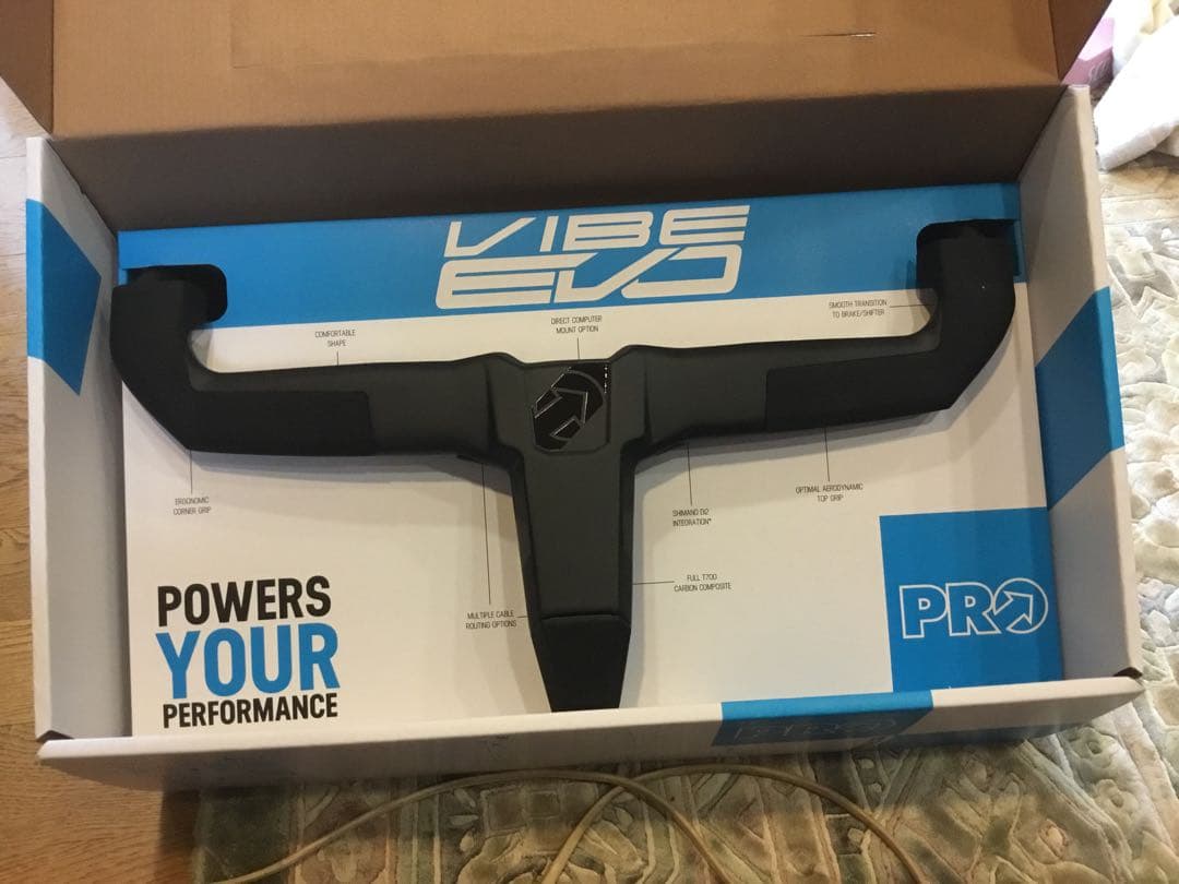 新品プロ(PRO)VIBE EVO Carbon 125mm/42cm グリップ