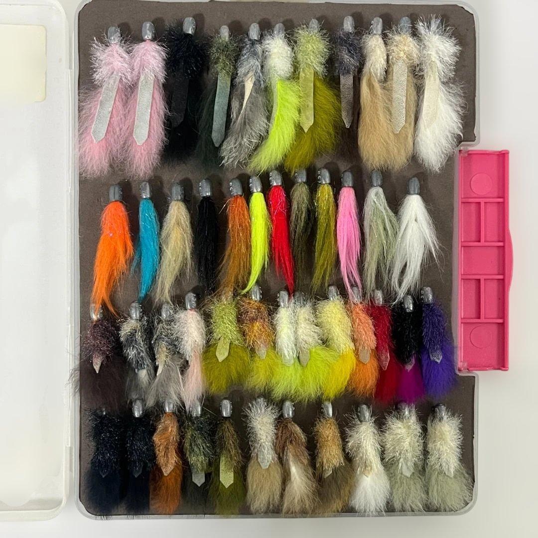 ケ*パ様 【迅速配送】ハートデザイン フェザールアー 1.5g 各種 47個 ケ