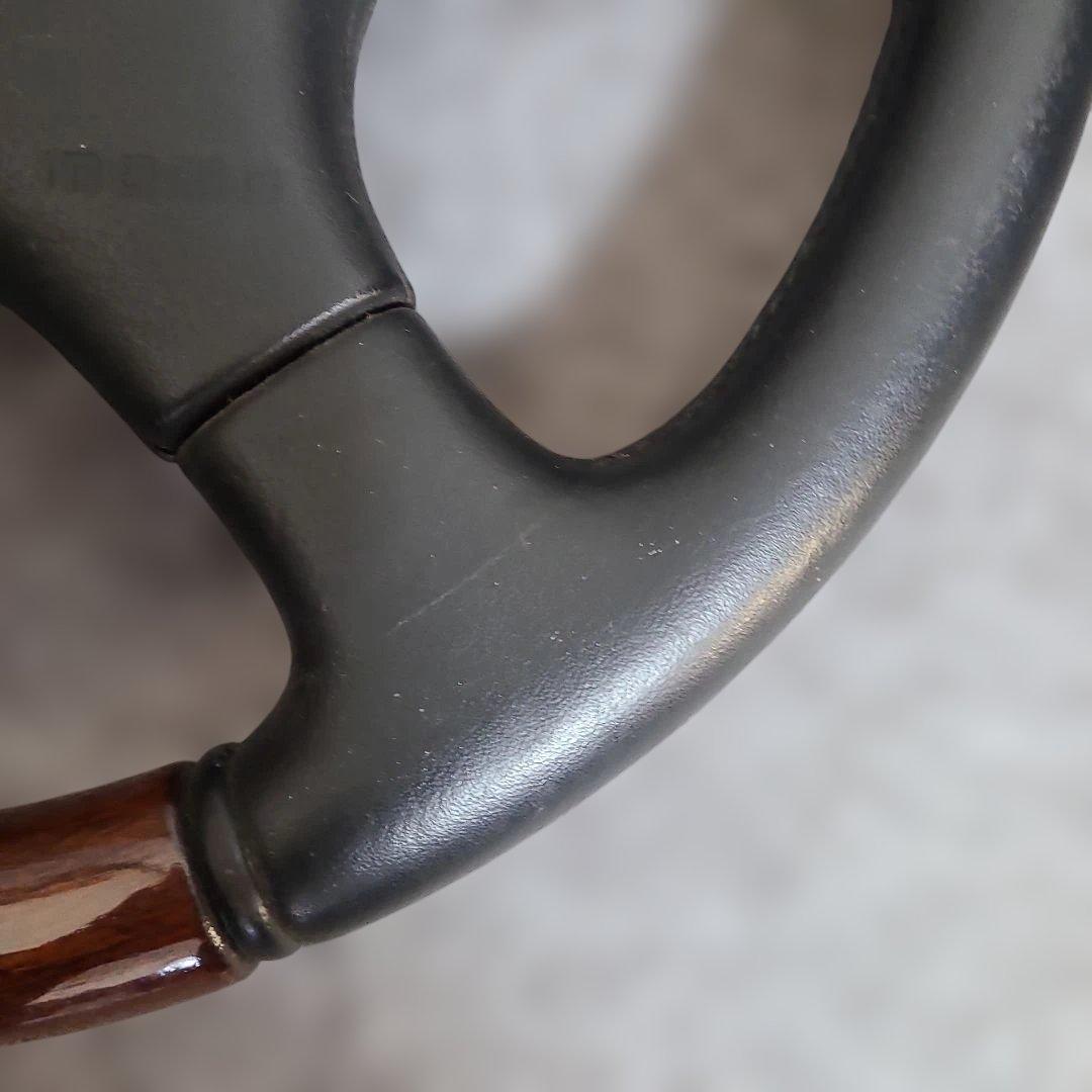 ⭐美品　モモ　ウッドコンビステアリング　約36cm⭐