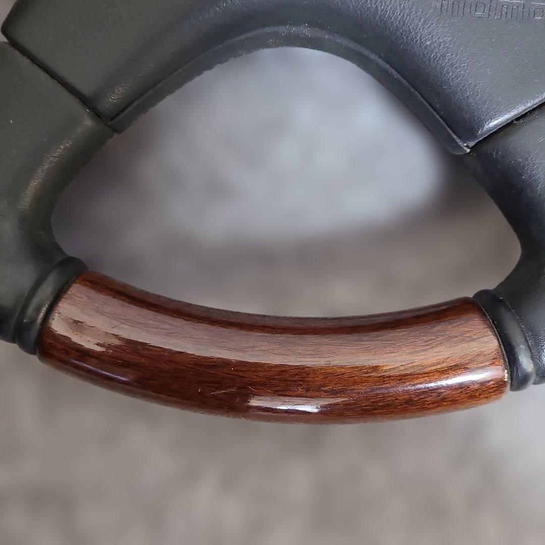 ⭐美品　モモ　ウッドコンビステアリング　約36cm⭐