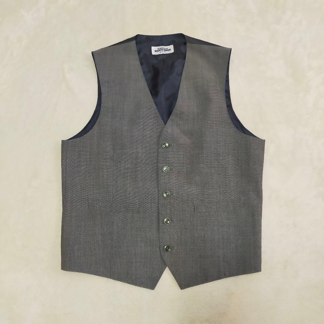 美品　ロロピアーナSUPER130'S　ダークブラウン系　スリーピーススーツ