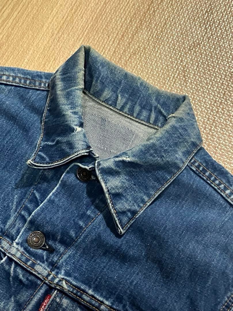 リーバイス 70505 BIGE 40~42 デニムジャケット