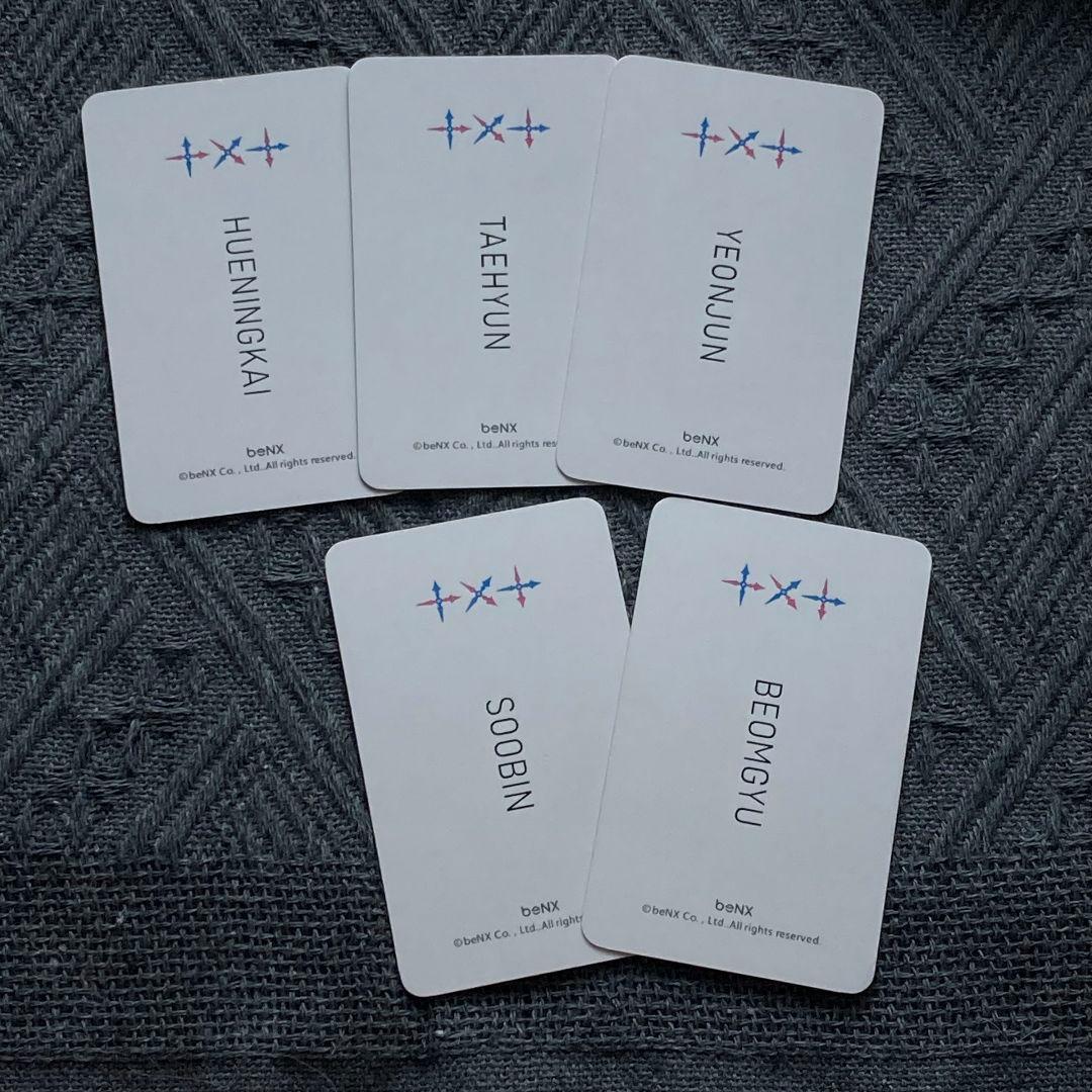 TXT MAGIC HOUR weply 限定 特典 トレカ5枚