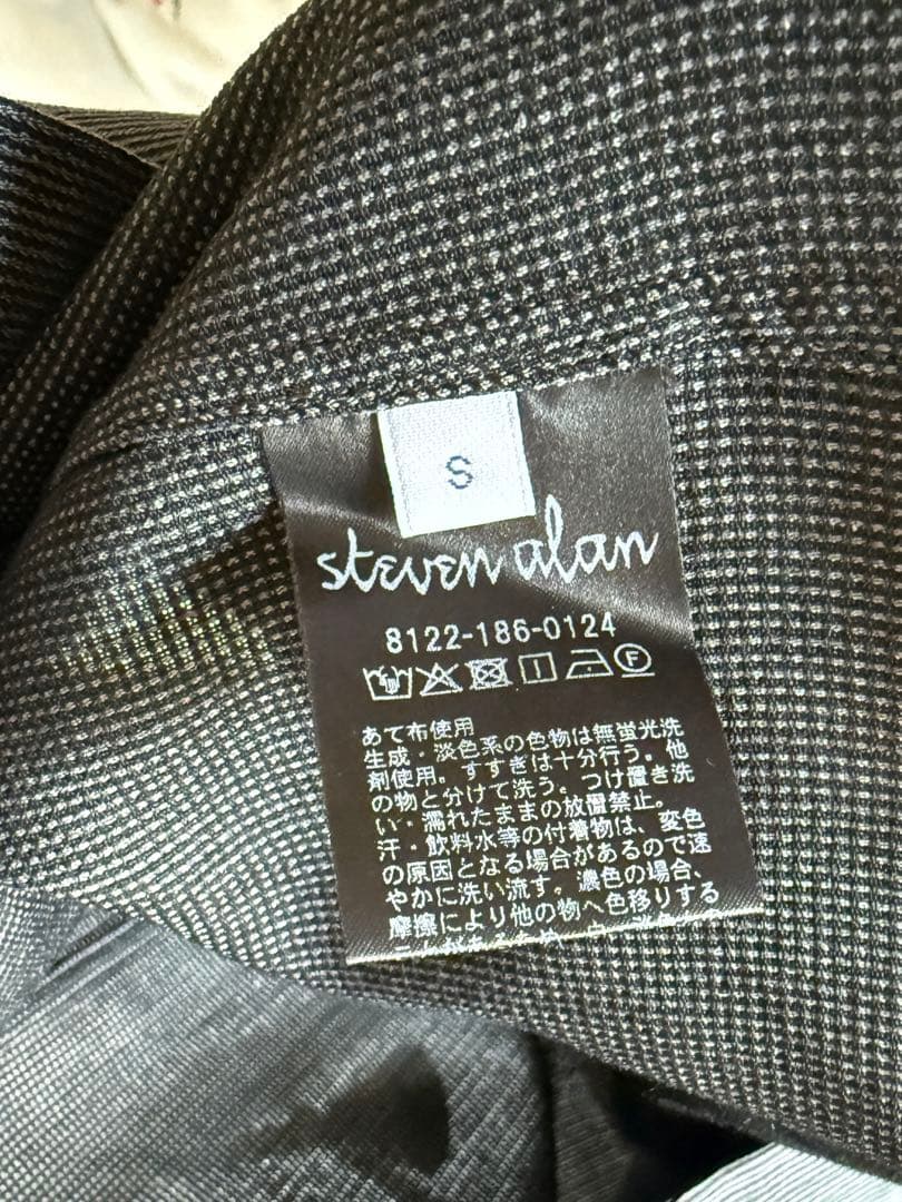 【Steven Alan】PE/L ブッチャーシングルブレスト 3B ジャケット