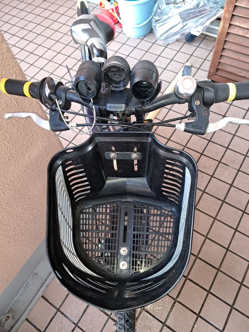 ※直接引き取り BRIDGESTONE キッズサイクル ネイビー