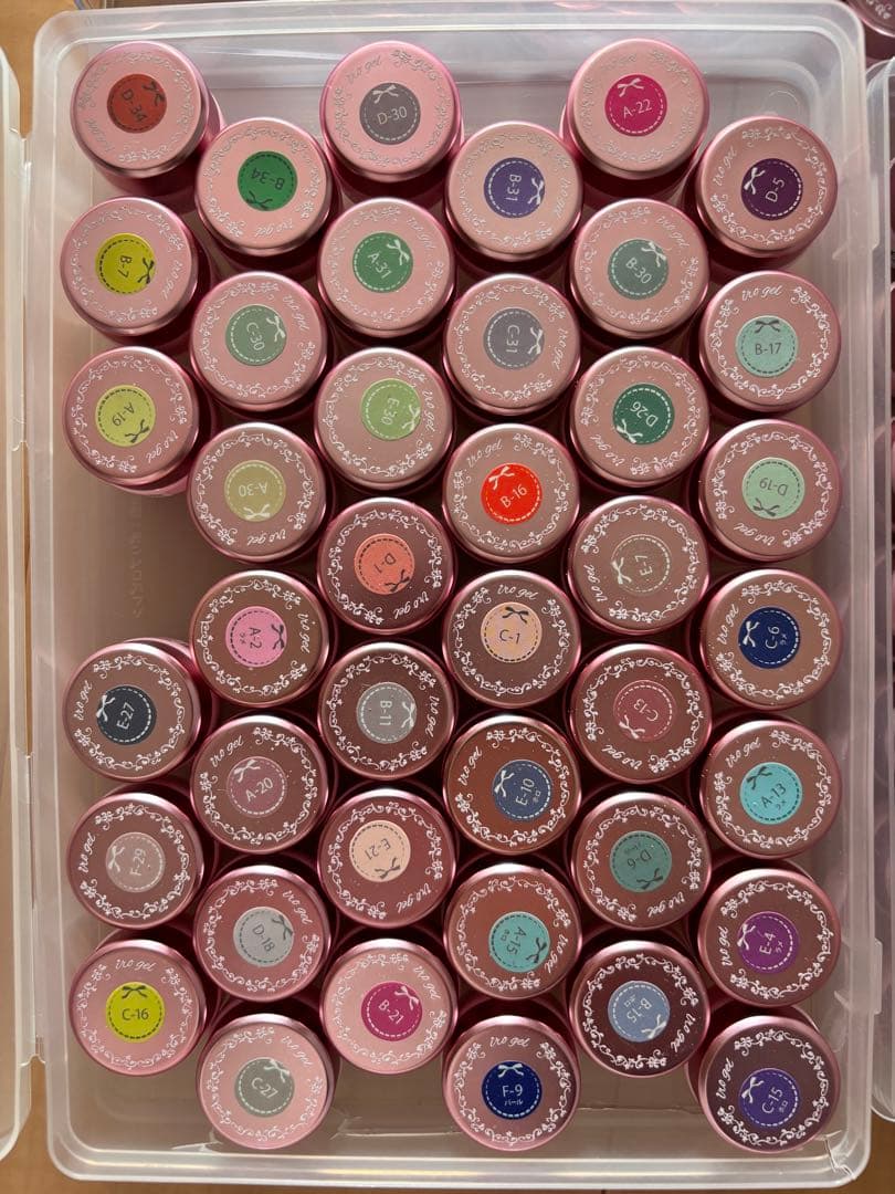 ジェルネイル カラージェル