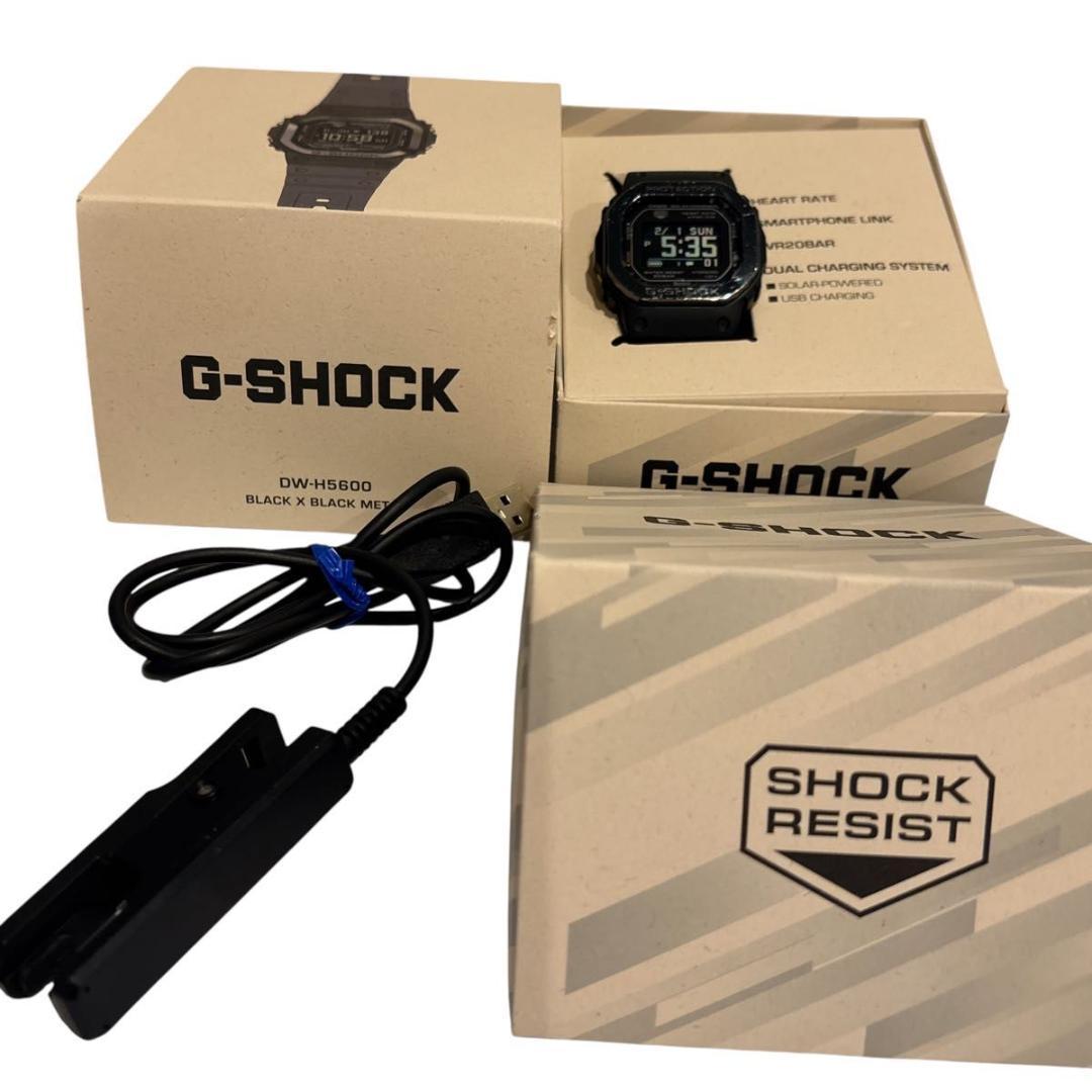 【美品】 G-SHOCK CASIO DW-H5600MB-1JR ブラック