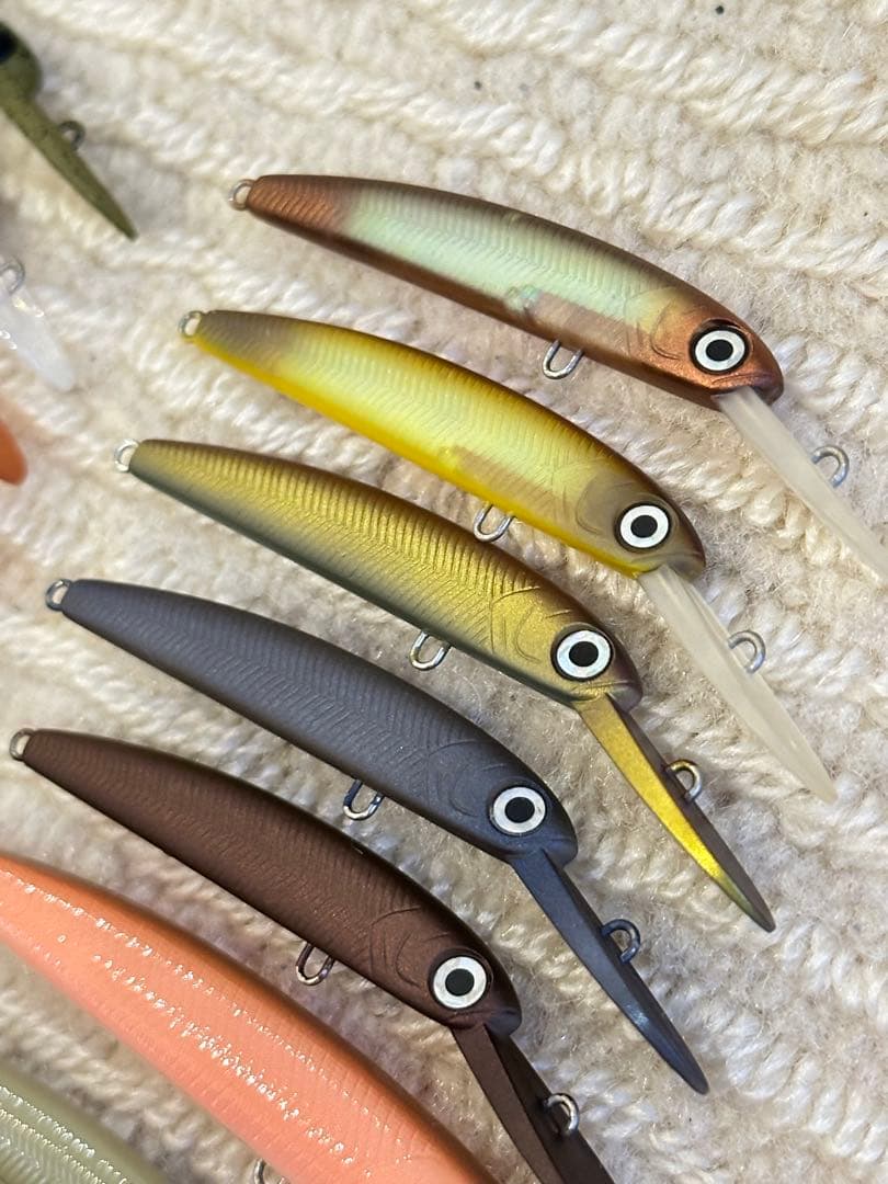 ハンクル　HMKL ザッガー50、50F1 、K-1ミノー　 19個セット