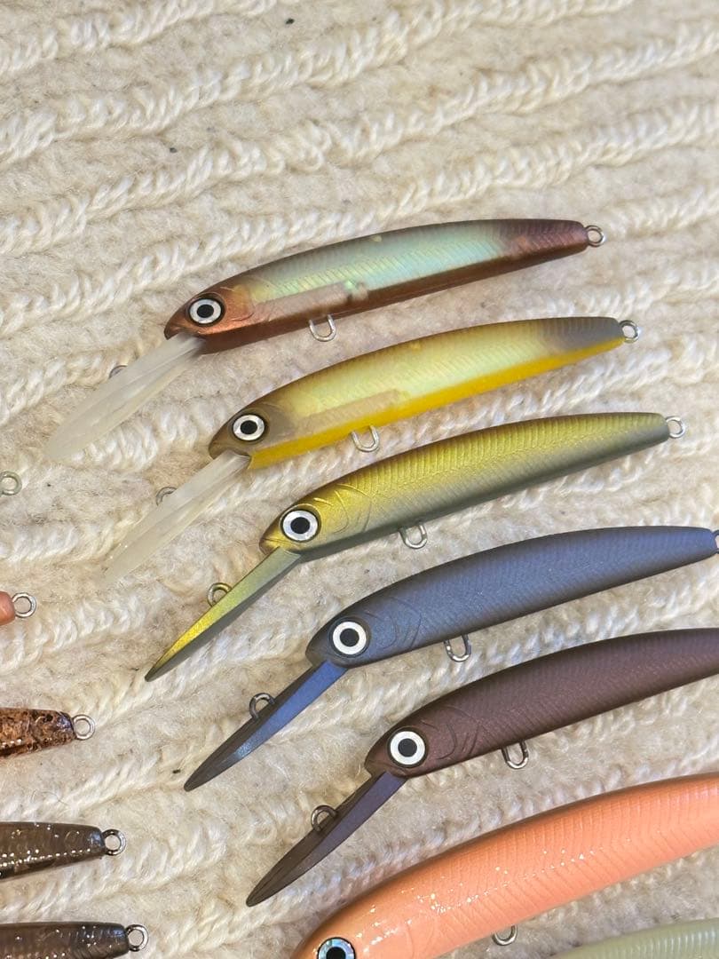 ハンクル　HMKL ザッガー50、50F1 、K-1ミノー　 19個セット