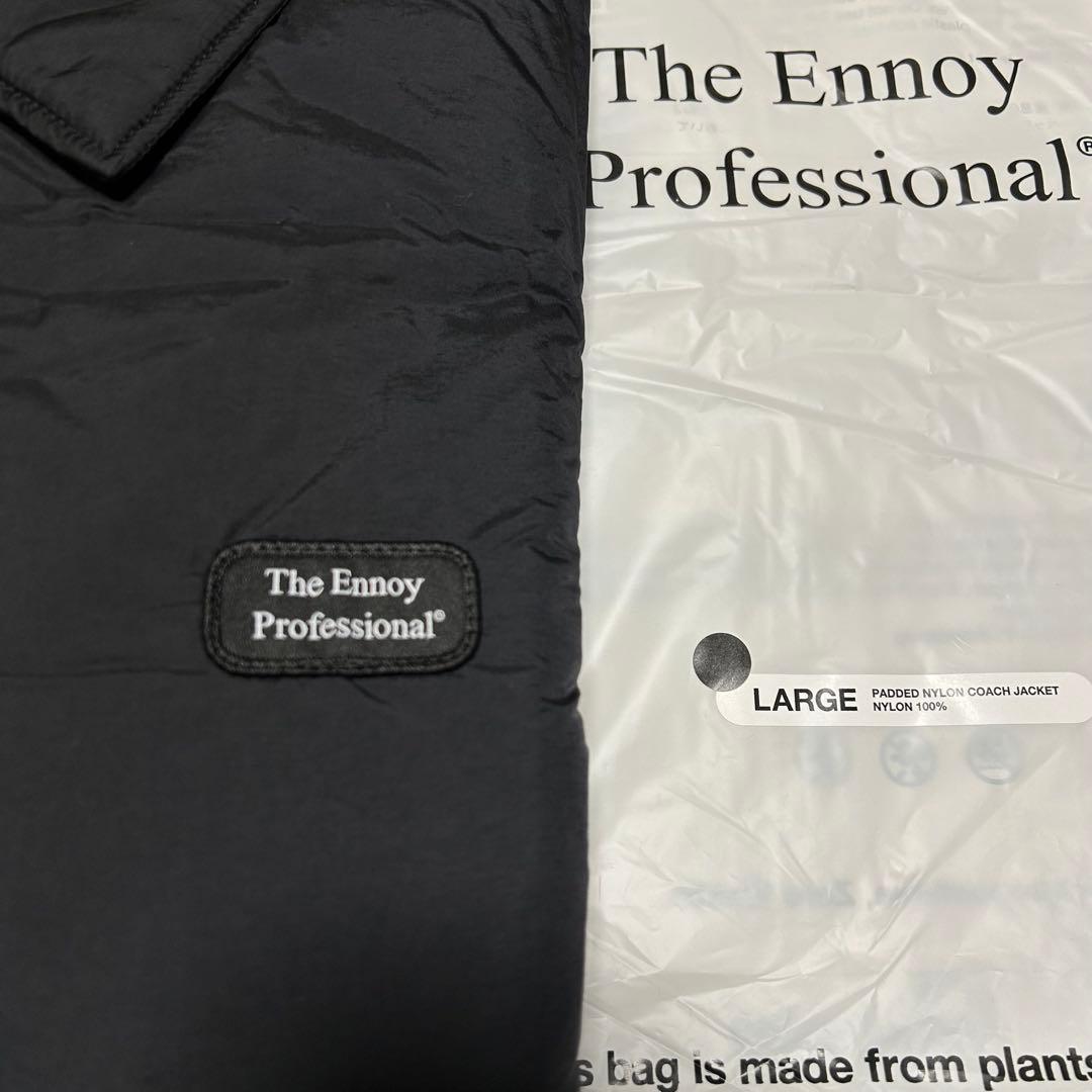 ENNOY PADDEDNYLONCOACHJACKETエンノイコーチジャケット