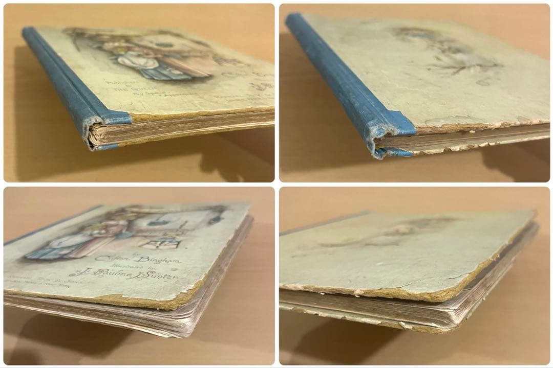 No316 希少 古書 洋書 絵本 児童書　アンティーク　ビクトリア　詩集　童謡