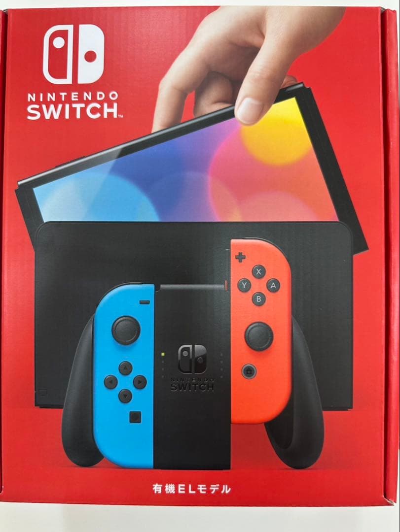 【新品未開封】Nintendo Switch 有機ELモデル 青/オレンジ