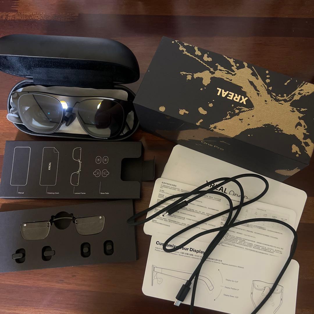 XREAL one pro arグラスメガネ ブラック