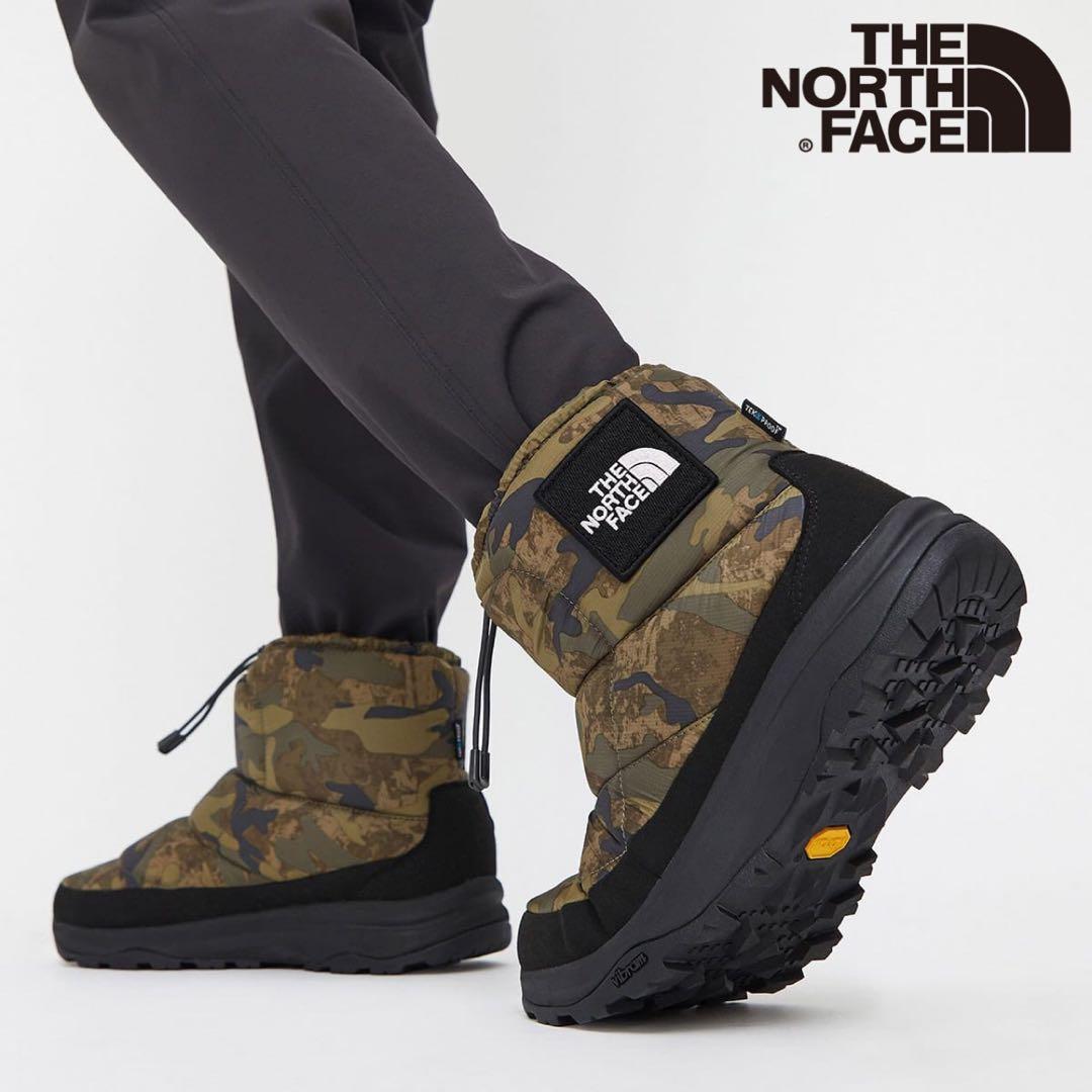 ノースフェイス ヌプシ ブーティ ウォータープルーフ ロゴ ショート【24cm】