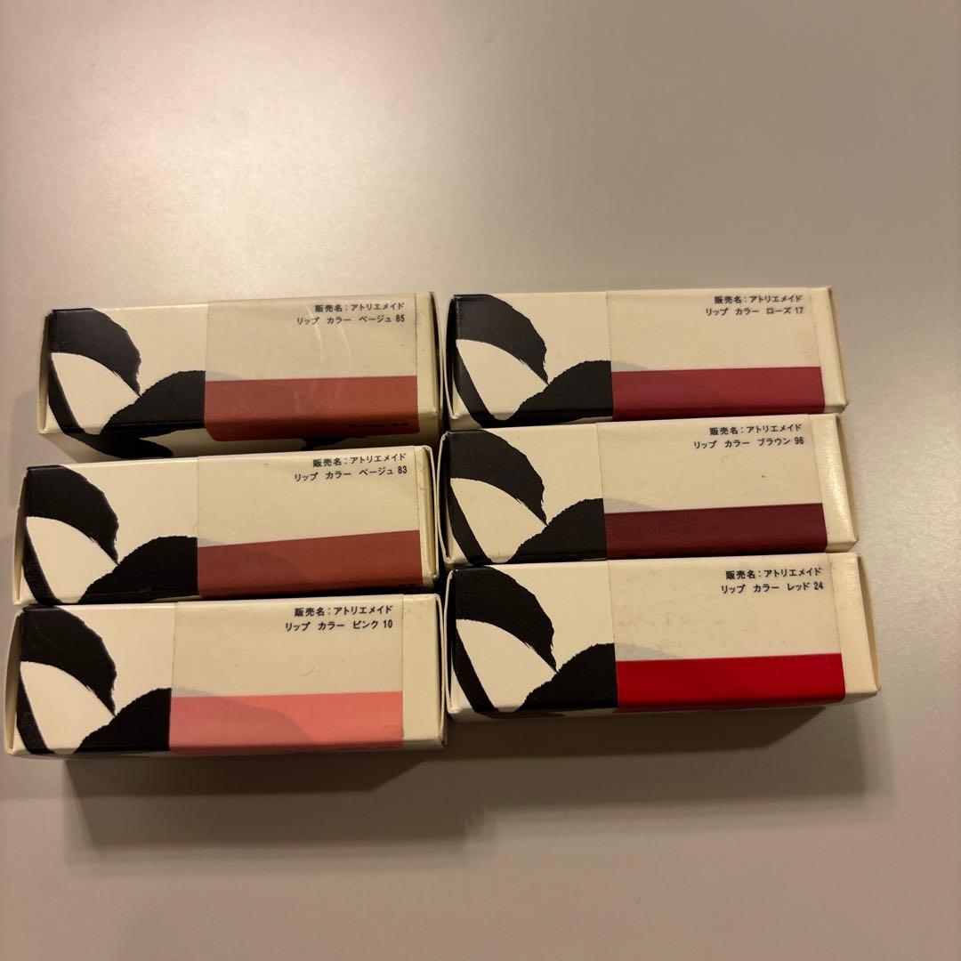 （未使用）ATELIER MADE リップカラーセット 6色