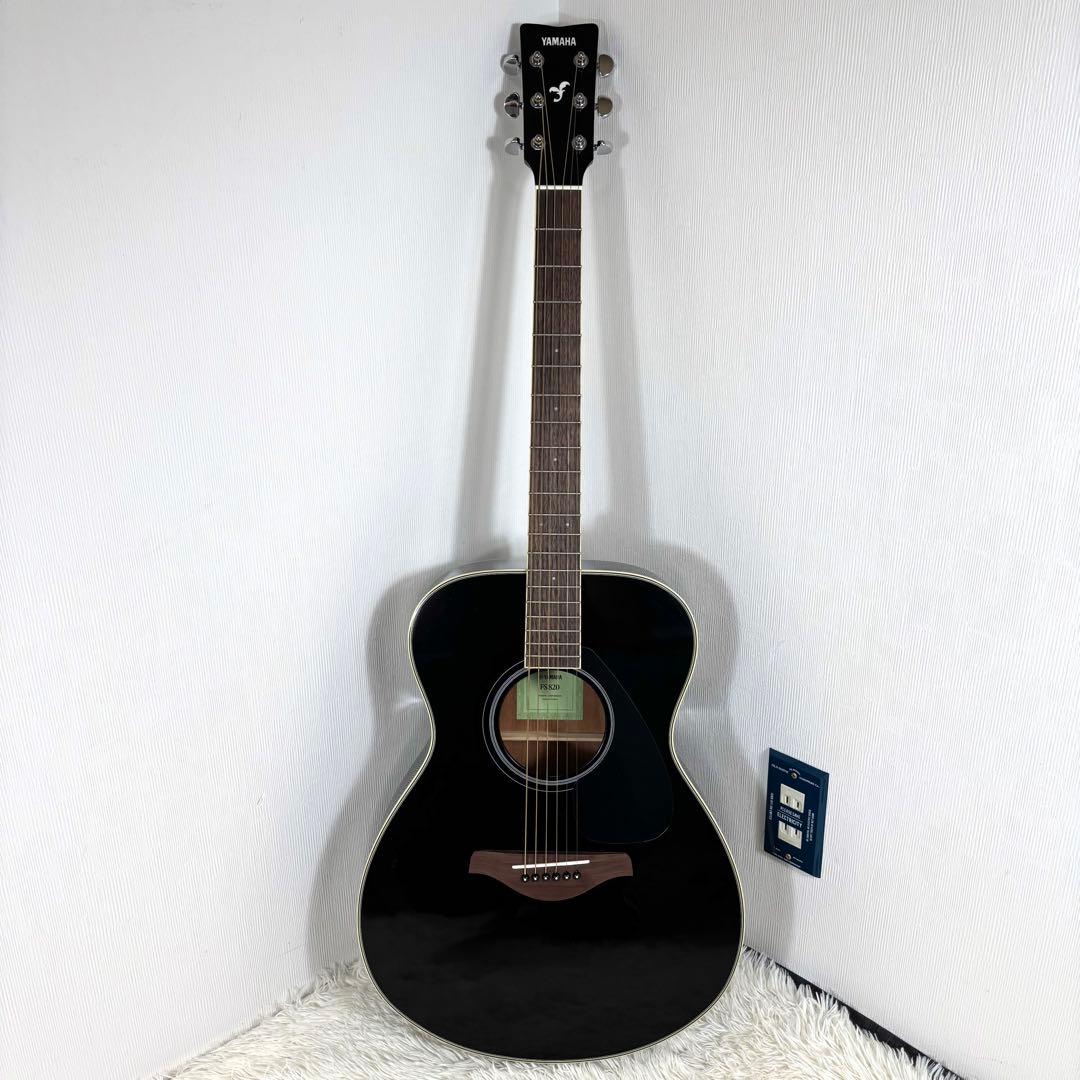 【美品】 YAMAHA FS820 アコースティックギター BLACK