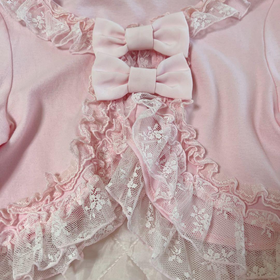 Angelic Pretty ボレロ　カーディガン　レース　リボン　ピンク
