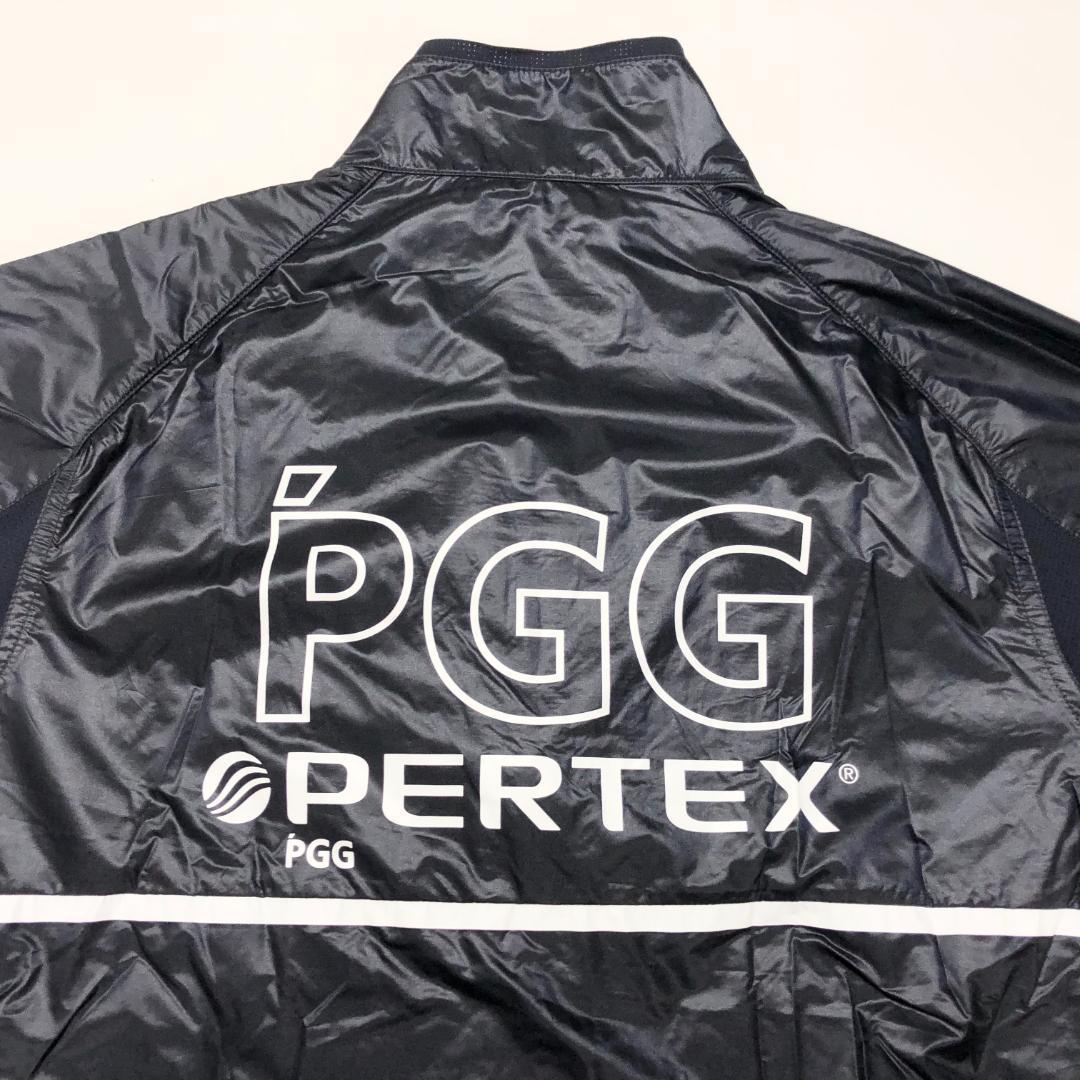 ○★新品 未使用 PGG パーリーゲイツ パーテックス セットアップ ネイビーM