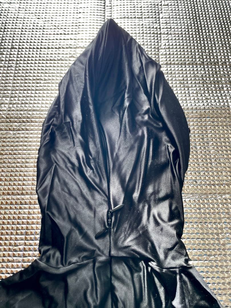 【新品】全身タイツ 光沢 ツルスベ ゼンタイ 黒 Lサイズ ZENTAI