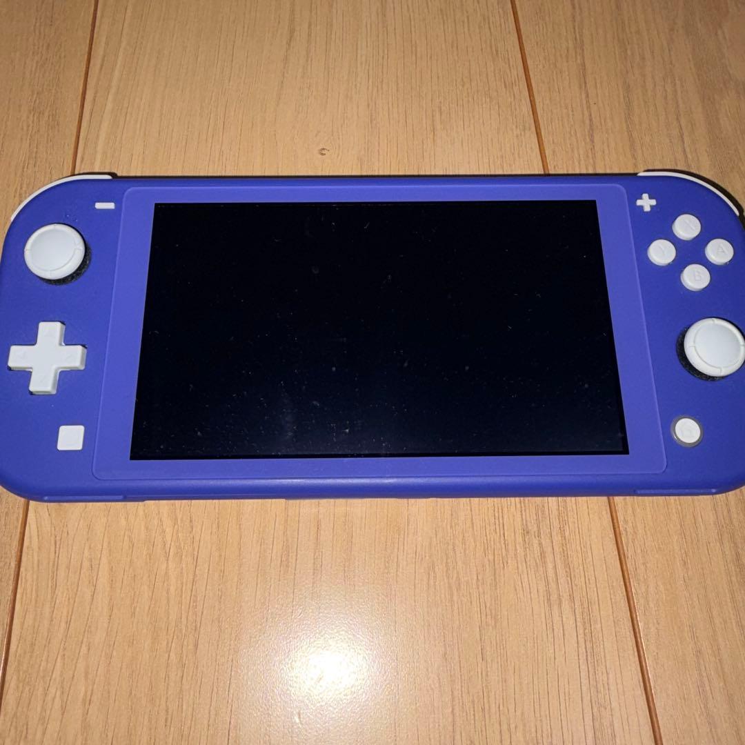 Nintendo Switch Lite ブルー 本体 充電器、カバー付き
