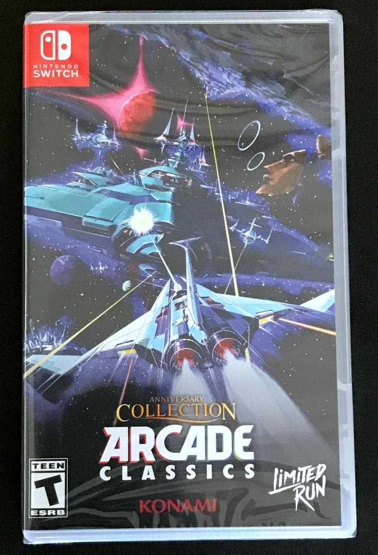 新品未開封 コナミ アーケードクラシックス アニバーサリーコレクション 北米版