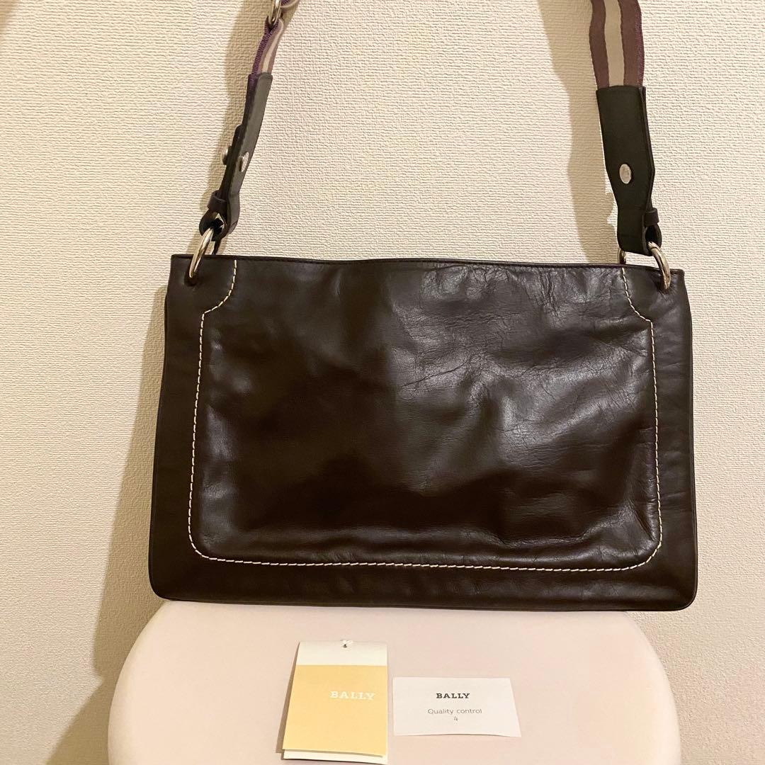 【美品】BALLY バリー トレインスポッティング メッセンジャー バッグ