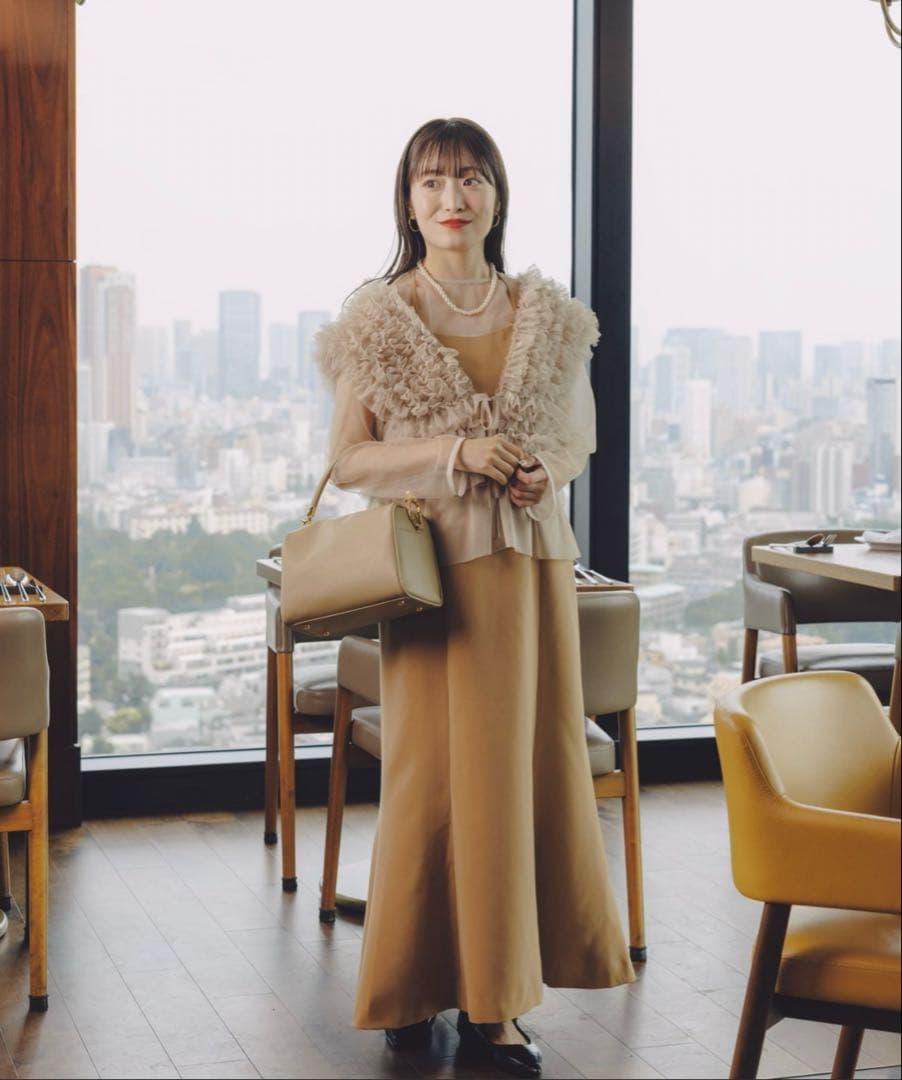 LOWRYSFARM チュールフリルベストセット