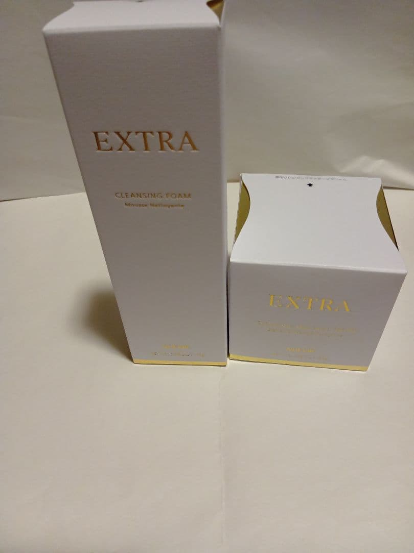 EXTRA クレンジングマッサージクリームとクレンジングフォーム２点セット