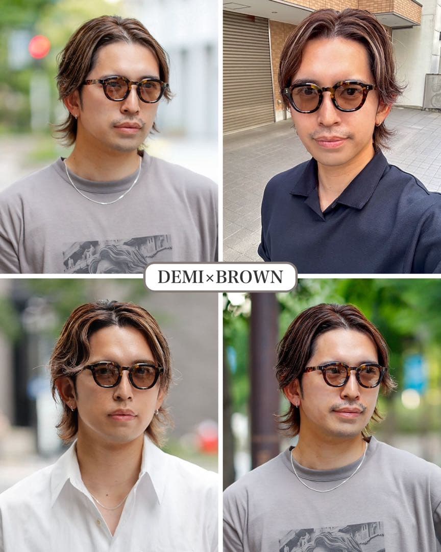 EUROKENVY ユーロケンビー　サングラス　DEMI BROWN