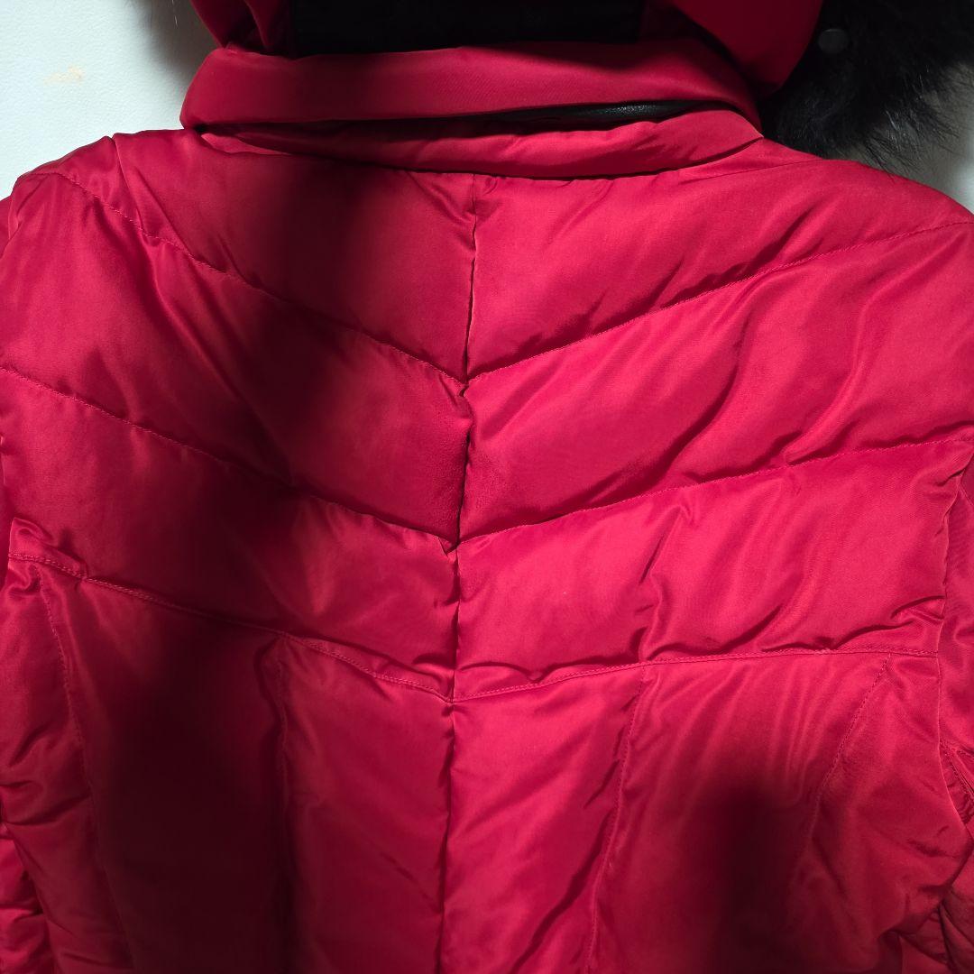 フランシストモークス　豪華スワロフスキー　レッドダウンジャケット　2 M