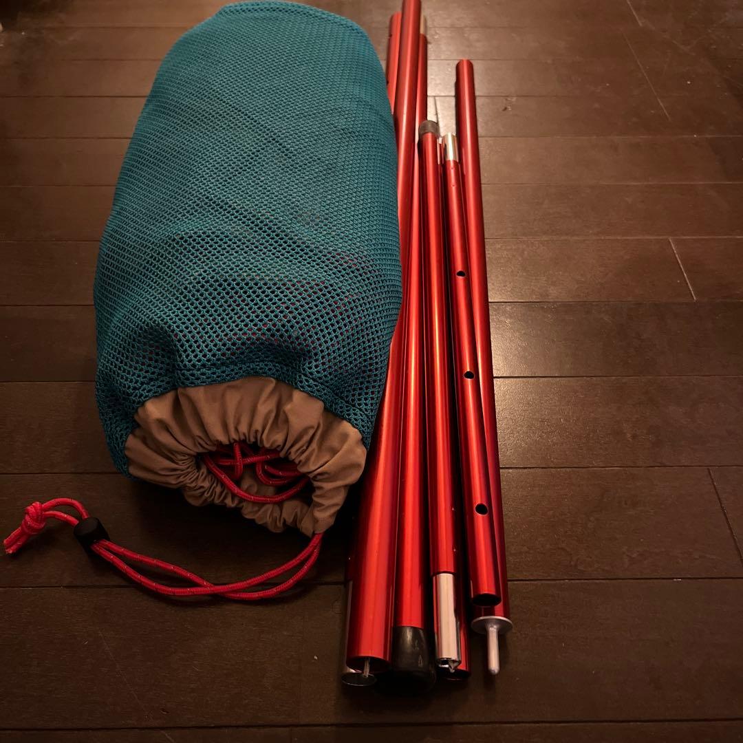 d*t様 テンマクデザイン　ムササビタープ　MSRポール付き