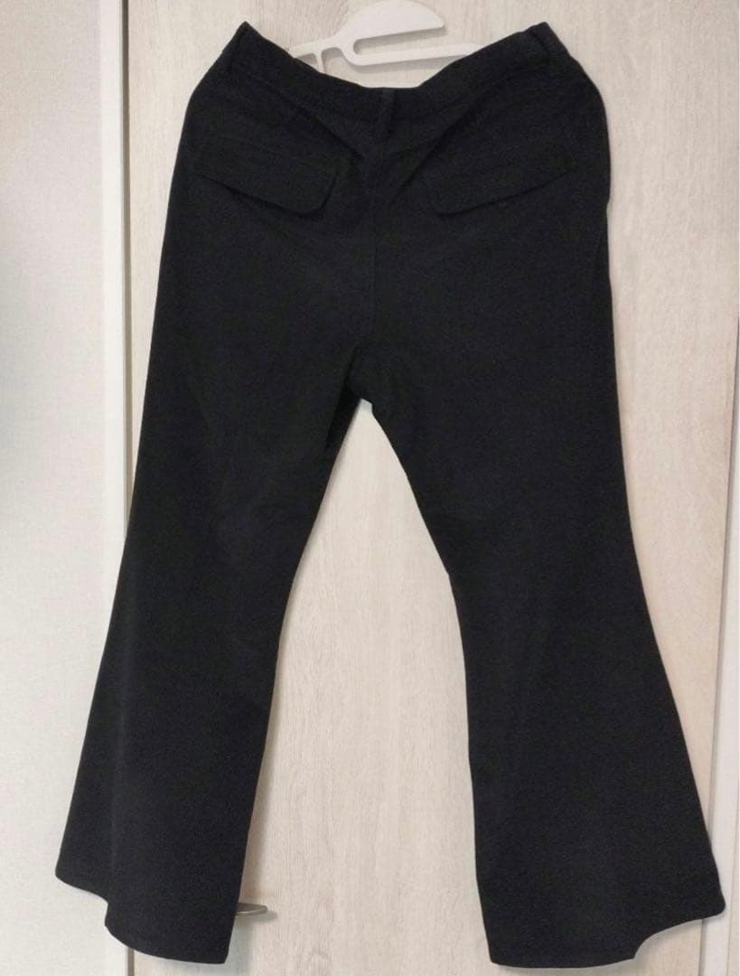 美品 BED J.W.FORD コーデュロイ フレアパンツ 黒