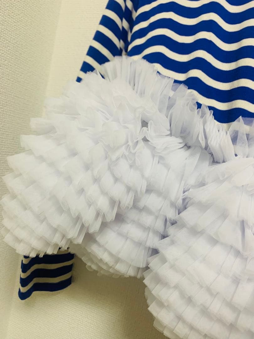 トップス Bibiy FRANCINE TULLE TOP BLUE