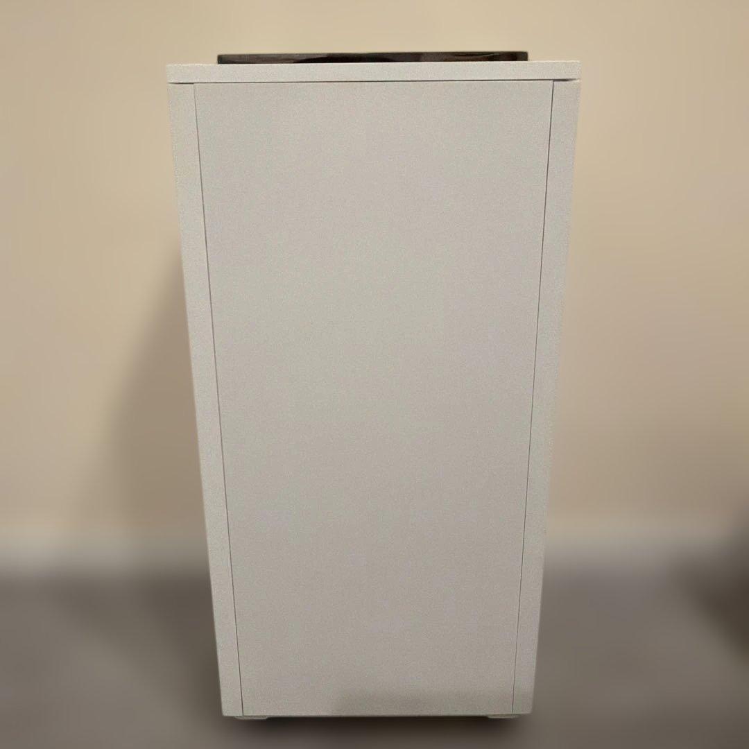 ZitA SQUARE ホワイト キャスター付き ゴミ箱