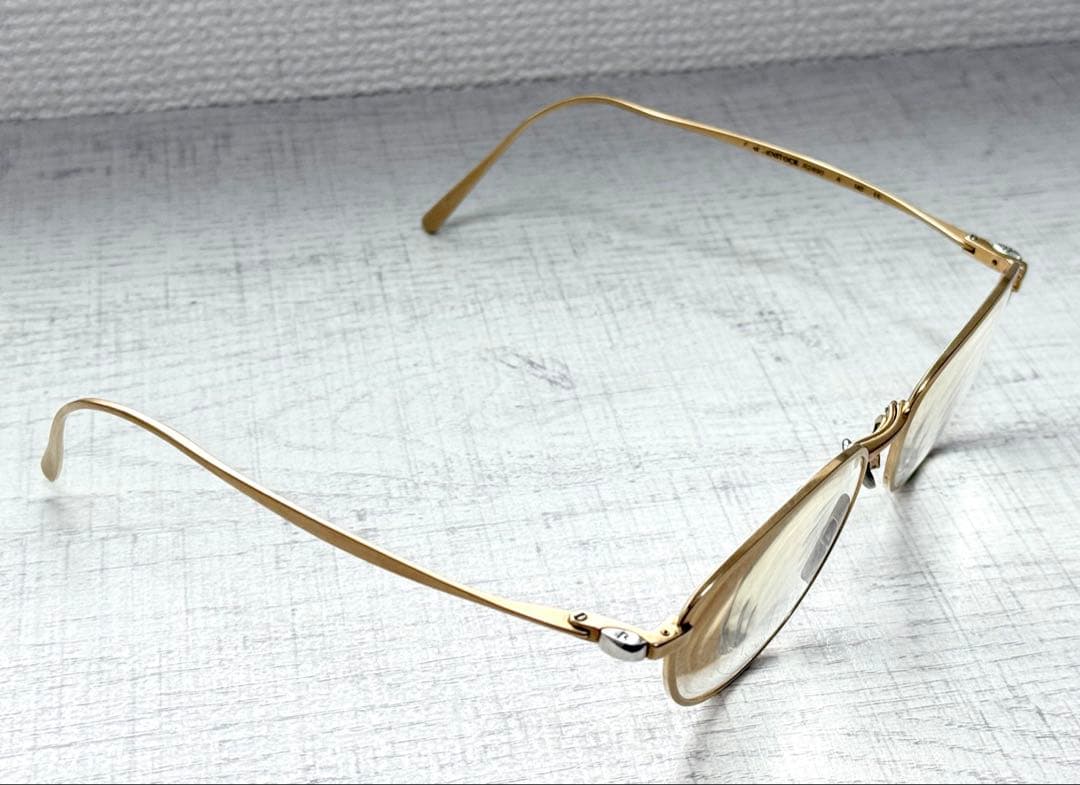 ★ローデンストック R2490 950装飾 メタルフレーム 度入メガネ