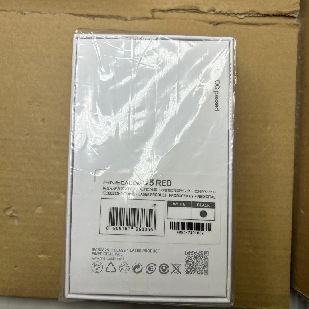 FineCaddie ゴルフ 距離計　距離計測器 J5RED