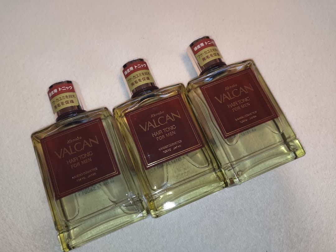 新品未使用 カネボウ バルカン ヘアートニック 180ml 3個