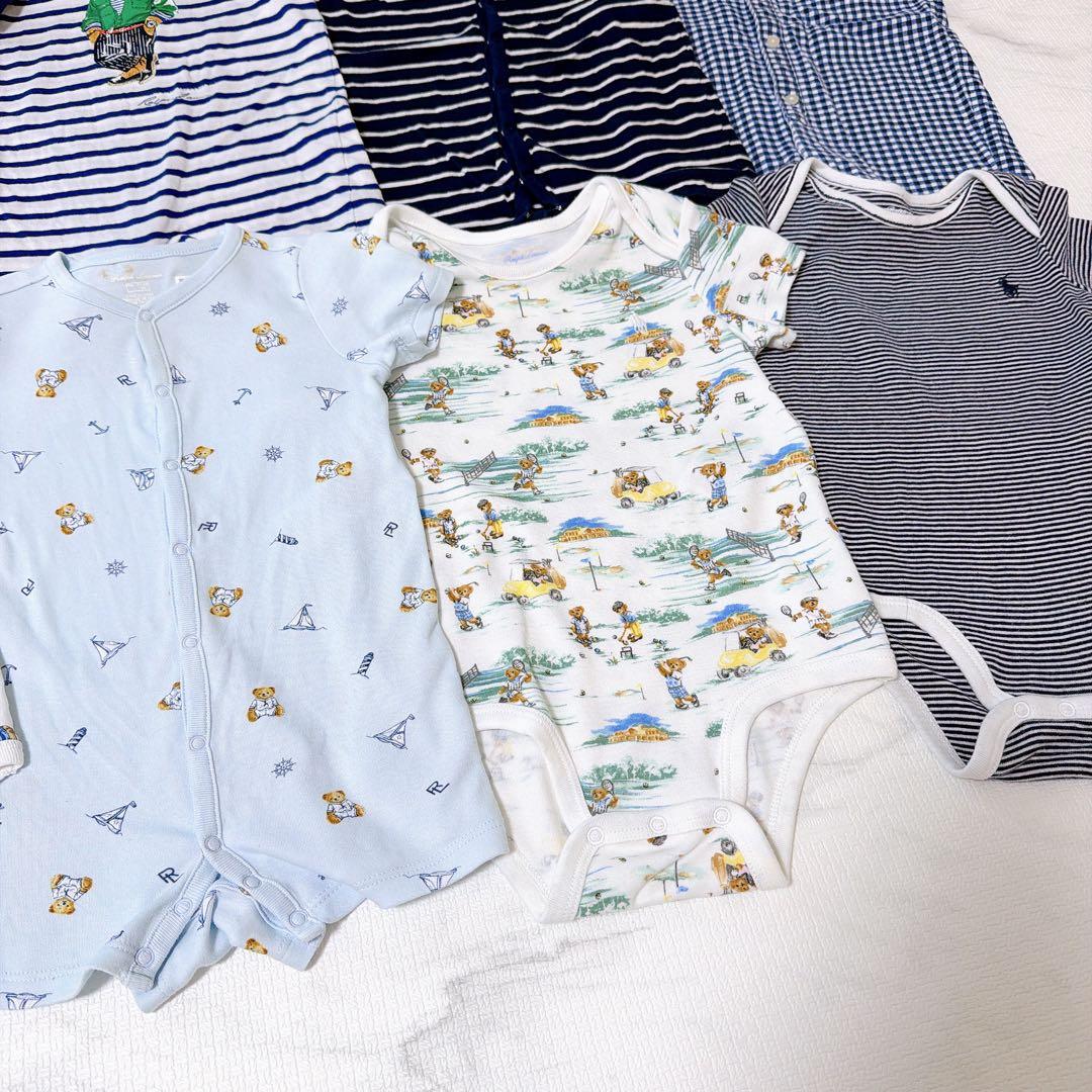 Ralph Lauren ラルフローレン ロンパース 7点まとめ売り 美品